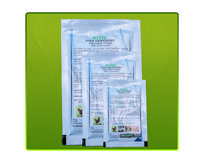 Keen Piperazine Dewormer - Agriculture Input Product